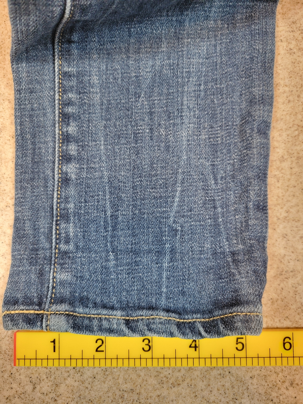 J. Crew Skinny Denim Jeans Distressed Size 26 Cotton Stretch - Picture 10 of 10
